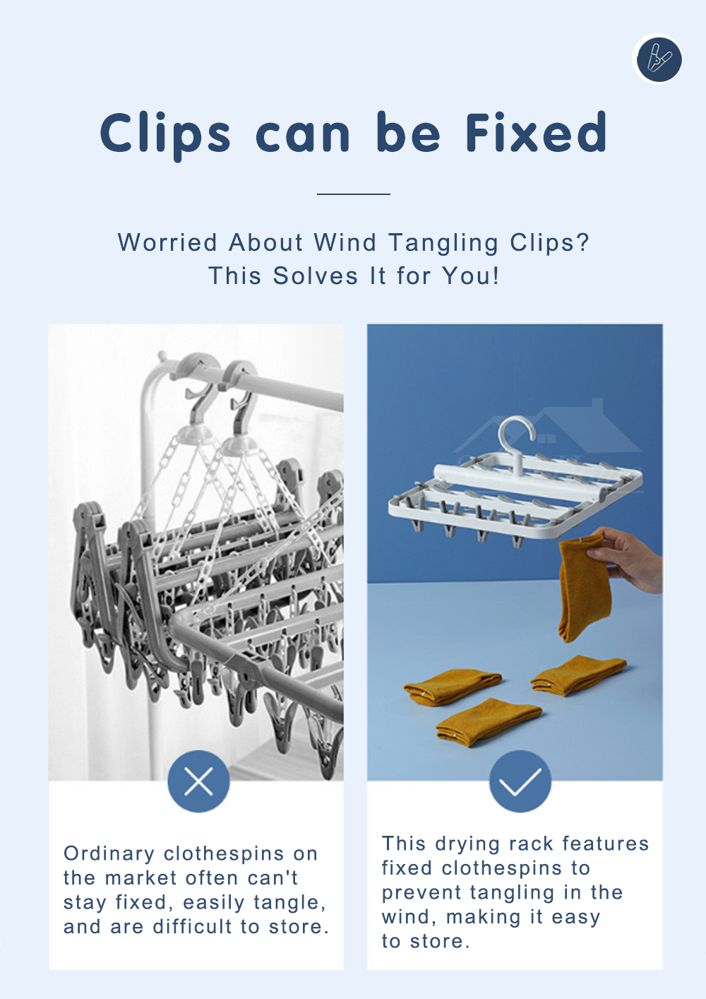 KL018 Foldable Multi-Functional Drying Rack -2